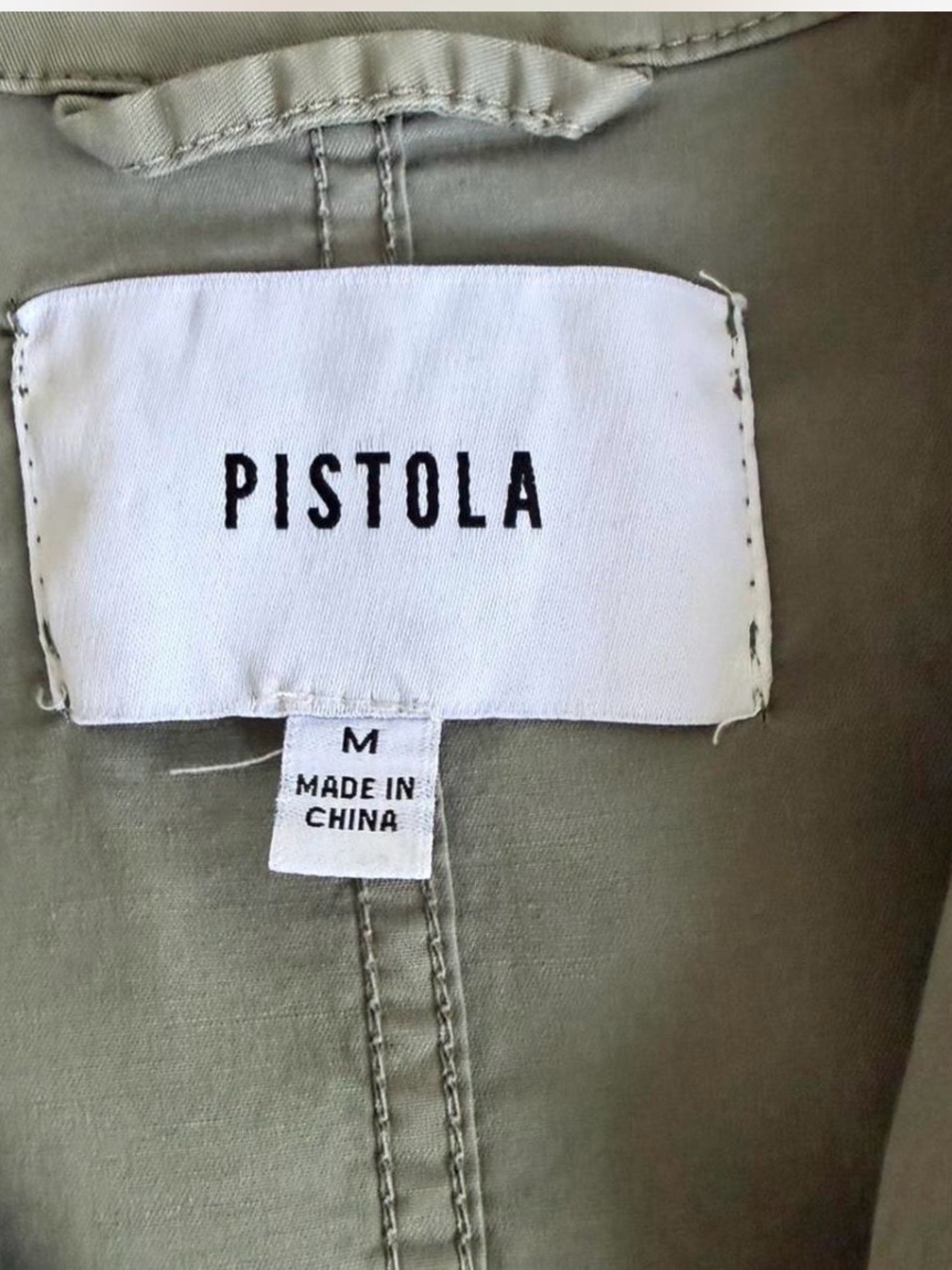 pistola Olive Utility Shirt - Picture 7 of 8